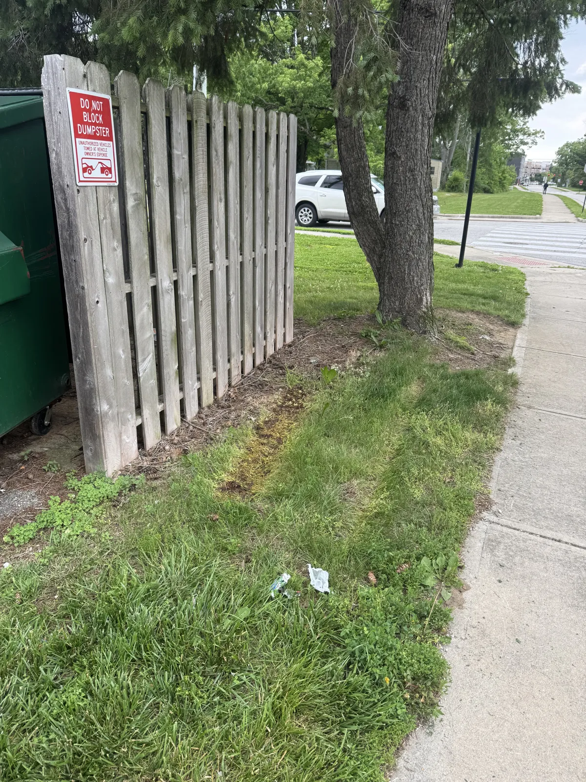 Same spot cleared